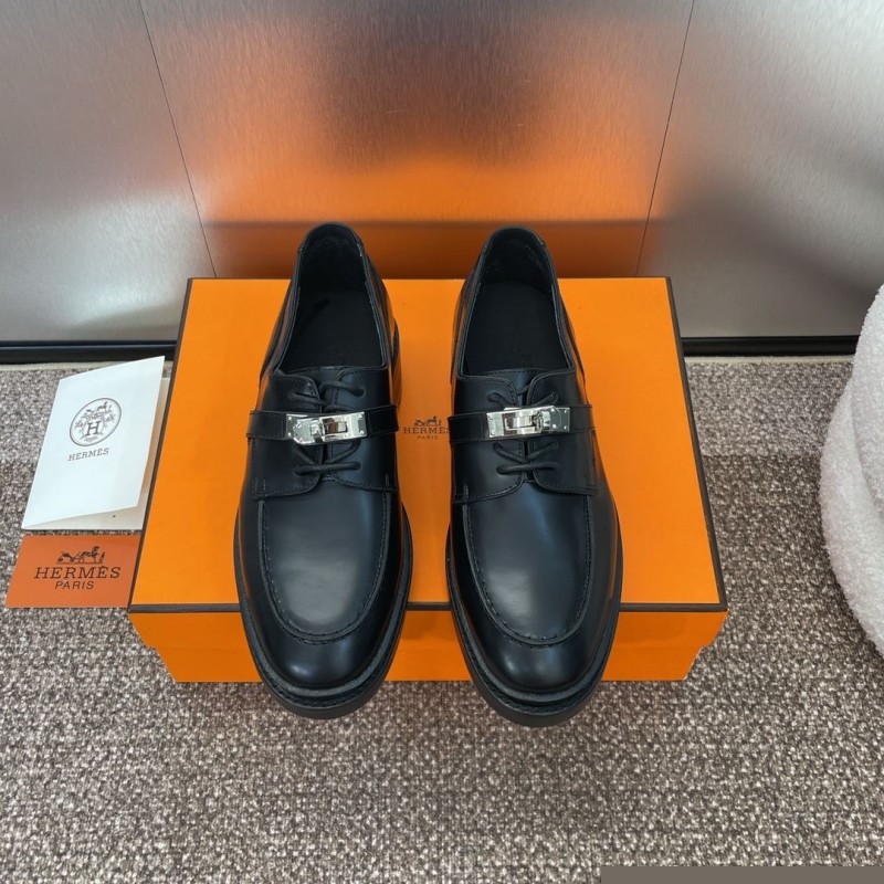 H**mes leather shoes